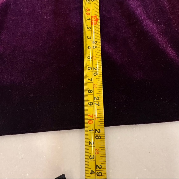 Lauren Ralph Lauren Velour Royal Purple Pullover Top Shirt Blouse size 3X - Picture 5 of 10
